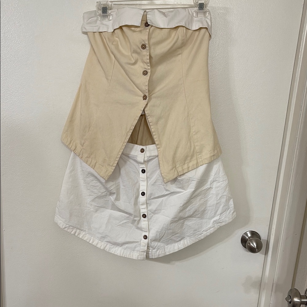 Two-Tone Button-Up Women's set Free People